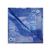 Prelata cu ochiuri de prindere 80g/m2 albastra 4mx6m   Cod:BK89403