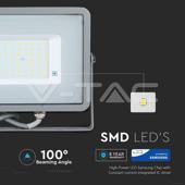 Proiector 50W LED Cip SMD SAMSUNG Corp Gri 6400K COD: 465