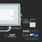Proiector LED de 30W Cip SMD SAMSUNG Corp Gri 4000K COD: 455
