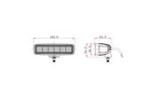 Proiector LED profesional 5700k / 30W(6 Led Osram x 5W) Cod:KM3228F-30W
