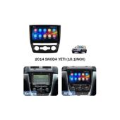 Rama Navigatie 10 cu cablaj si modul canbus compatibila Skoda Yeti 2009-2018 Cod: NV3183/ GR1