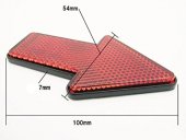 Reflector sageata portocaliu COD: 8426