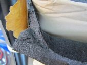 Rola insonorizant auto cu material textil si adeziv 015T