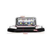 Set 2 lampi numar  carcasa cromata  lumina:alba / 12V-24V (Set 2 buc) Cod:2102501A/CH
