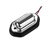 Set 2 lampi numar  carcasa cromata  lumina:alba / 12V-24V (Set 2 buc) Cod:2102501A/CH