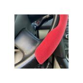 Set 2 ornamente volan Alcantara  diverse culori  Cod: FS-12 - Rosu FS-1201