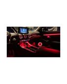 Set 21 lumini ambientale LED RGB DIGITAL ( poate afisa mai multe culori in acelasi timp pt. banda LED - tip apa curgartoare )  cu aplicatie BTT Cod:  HH-22021DIG
