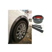 Set 4 ornamente protectie aripa din cauciuc 1,6mx3cm culoare Carbon Cod: FS-7013