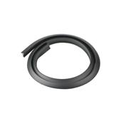Set 4 ornamente protectie aripa din cauciuc 1,6mx2cm culoare Neagra Cod: FS-7017