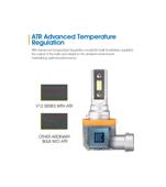 Set Bec H11 LED 1860 4800lumen, 6000k  12/24V  Cod: EV12 H11