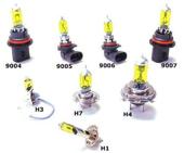 Set bec halogen H1 12V 55W galben
