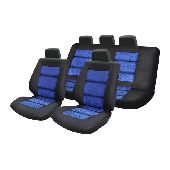 HUSE SCAUN PREMIUM LUX - ALBASTRU