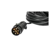 Set lampi LED magnetice cu triunghiuri reflectorizante pentru remorca, fisa 7 pini, cablu 2,5m, cablu fisa 7,5 m Cod: BK98483