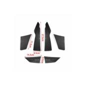 Set ornament tuning aripioare bara culoare Negru-Lucios Cod: UNIV-024