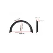 Set protectie aripa universal Overfender culoare Negru Mat Cod: HH-UNIV-034