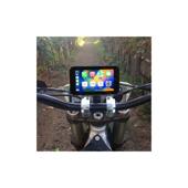 Sistem GPS moto cu DVR si camera marsarier + senzori presiune 12V cu 2 camere  Cod: CHS-C5-MOTO