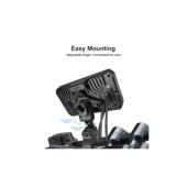 Sistem GPS moto cu DVR si camera marsarier + senzori presiune 12V cu 2 camere  Cod: CHS-C5-MOTO
