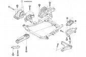 TAMPON MOTOR DR. LOG./SAND. 1.5 DCI E3  592642U
